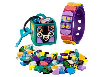 LEGO 41945 - Браслет и бирка для сумки Неоновый тигр
