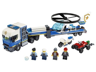 LEGO 60244 - Полицейский вертолётный транспорт