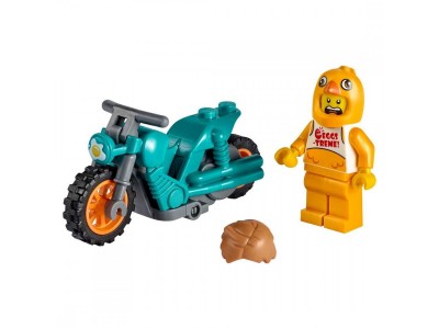 LEGO 60310 - Трюковый мотоцикл с цыплёнком