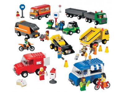LEGO 9333 - Общественный и муниципальный транспорт. LEGO